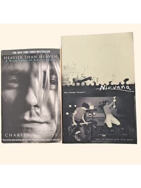 Kurt Cobain Nirvana Book Bundle Heavier Than Heaven The Chosen Rejects Paperback